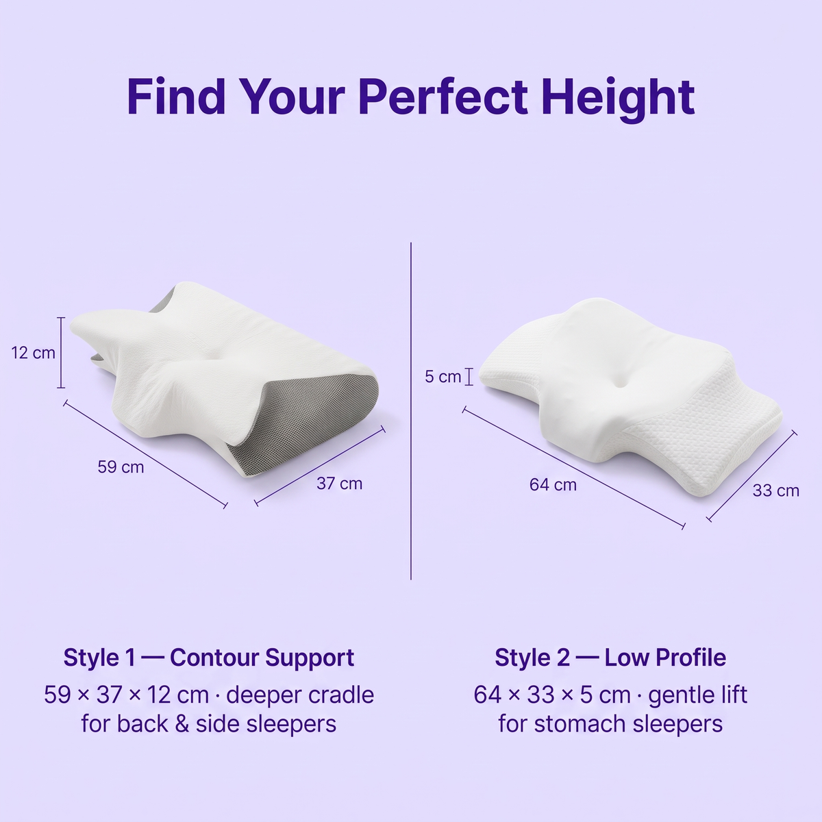 NUVORA™ Ergonomic Pillow